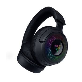 casque gaming confortable Razer Kraken V4 coussinets moelleux et port prolongé