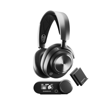 SteelSeries Arctis Nova Pro casque gaming adapté aux FPS compétitifs avec réglages audio